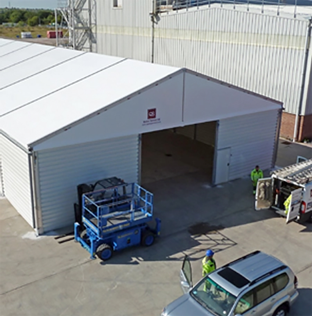 Temporary Structure just completed in days