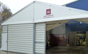 Loading bay and storage created by Quick Space