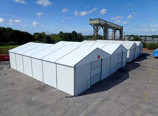 Temporary Buildings in range of standard and bespoke sizes to suit any requirement.